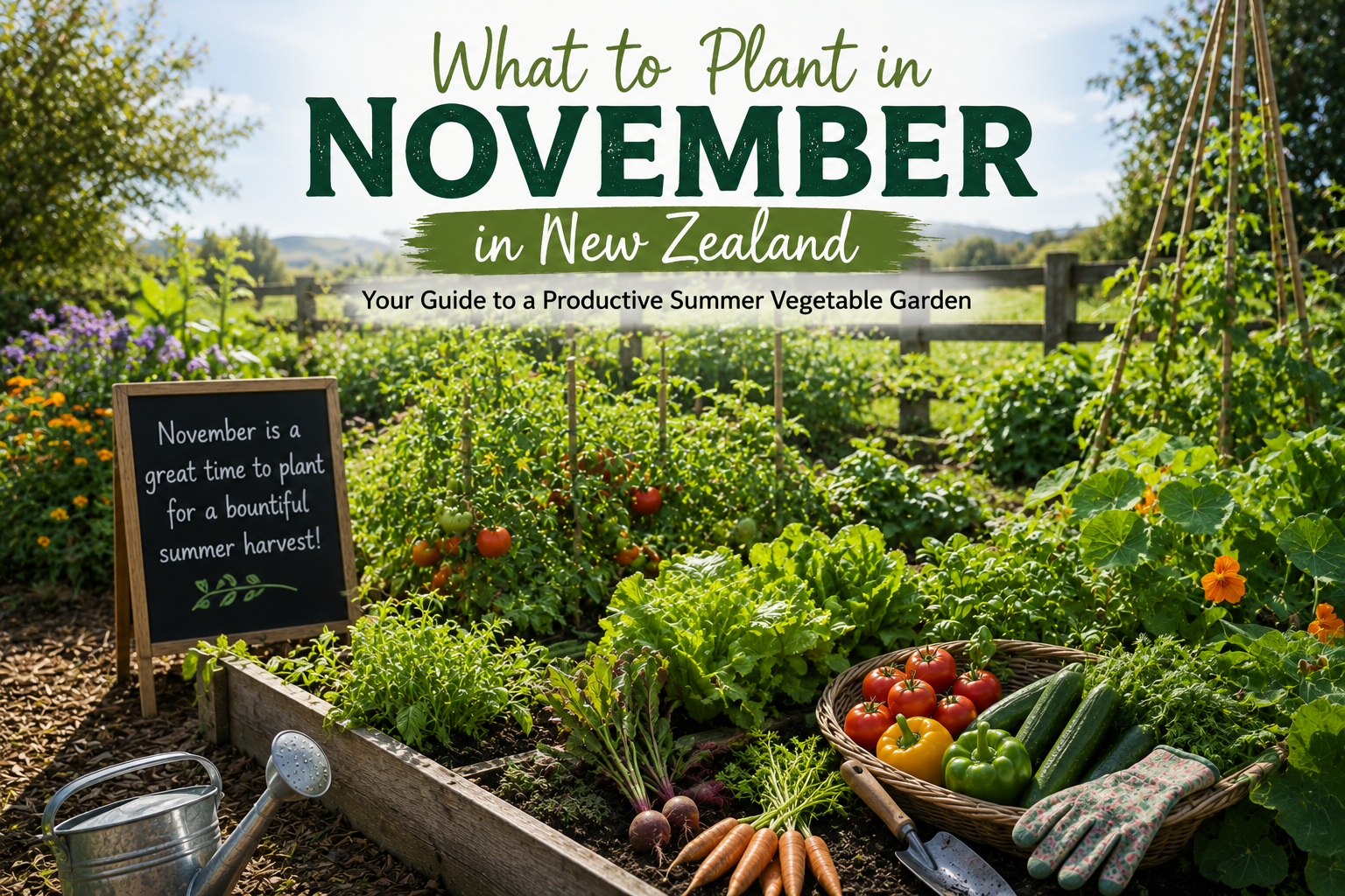 what to plant in November in New Zealand
